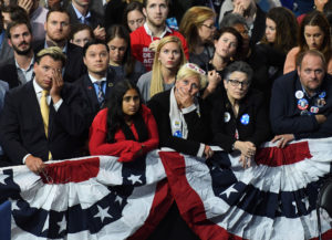 Despondent Hillary Clinton Supporters